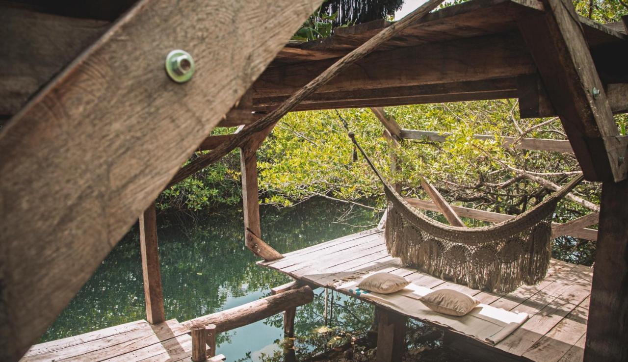 Uman Glamping & Cenote Tulum Hotel Buitenkant foto