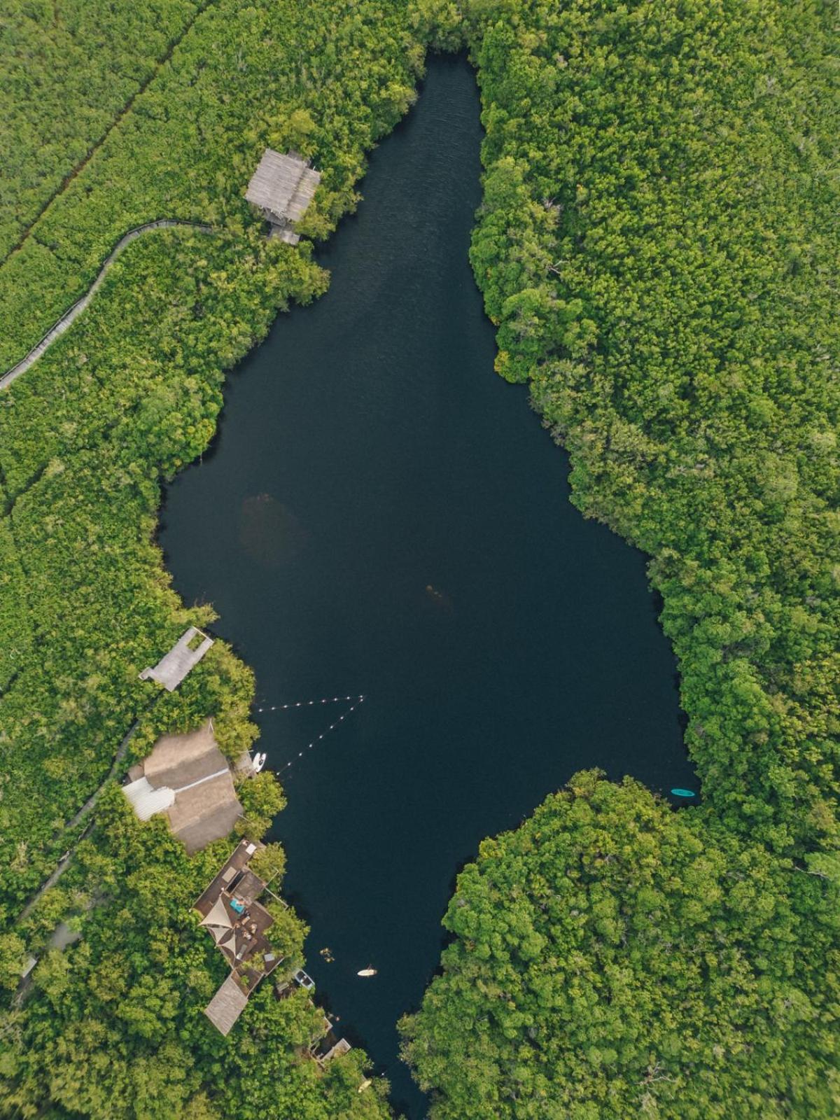 Uman Glamping & Cenote Tulum Hotel Buitenkant foto